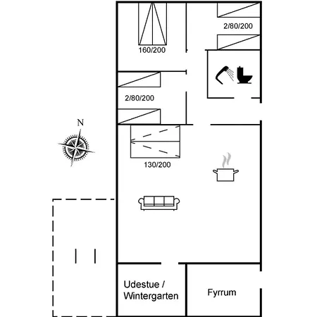 펜션 Holiday Home Susia - 200M From The Sea By Interhome